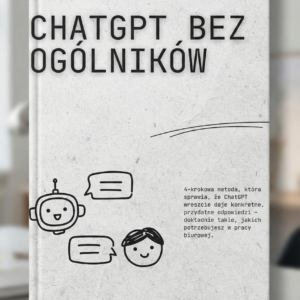 Ebook - ChatGPT bez ogólników